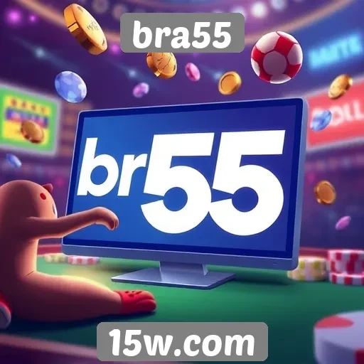 bra55 apresenta nova plataforma para jogos online