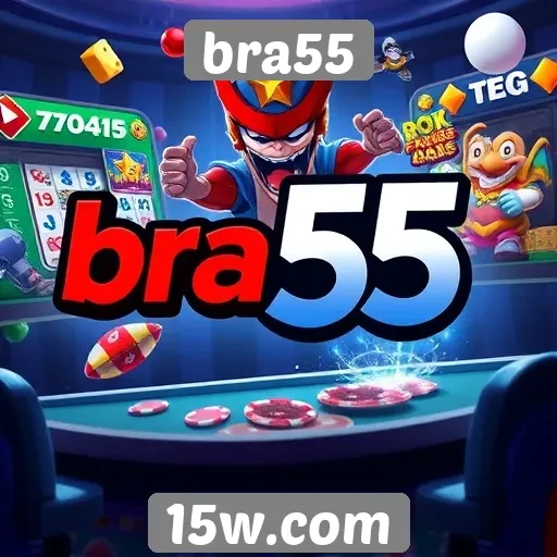 bra55 se destaca pela variedade de jogos disponíveis