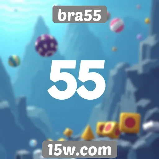 experiência de jogo imersiva no site bra55