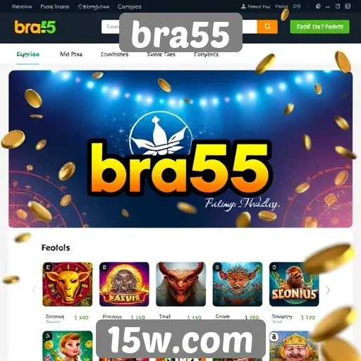 Desempenho técnico do site de jogos bra55